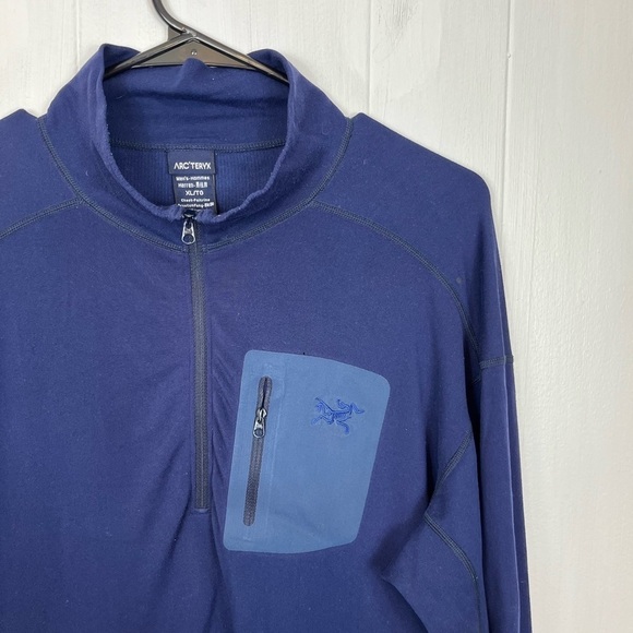 ARC’TERYX Thermo Base Layer 1/4 Zip Under Shirt Sz XL - Picture 2 of 9
